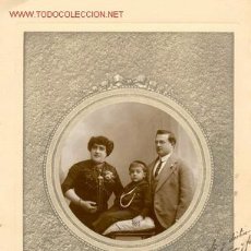 Fotografía antigua: FOTOGRAFÍA FAMILIAR - AÑO 1913 . Lote 5940368